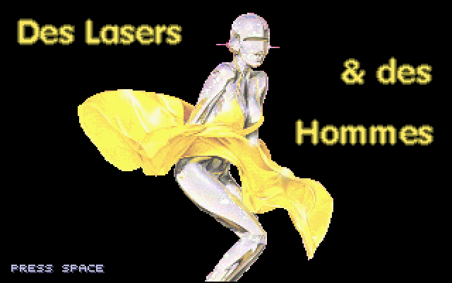 Lasers et des Hommes (Des) atari screenshot